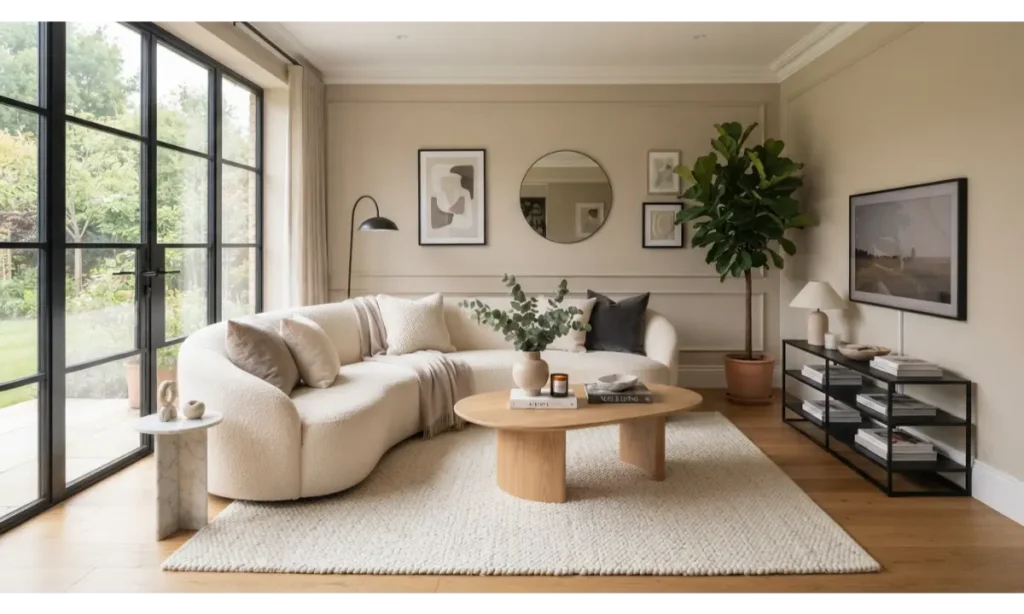 Contemporary Style With Warm Neutral Layers