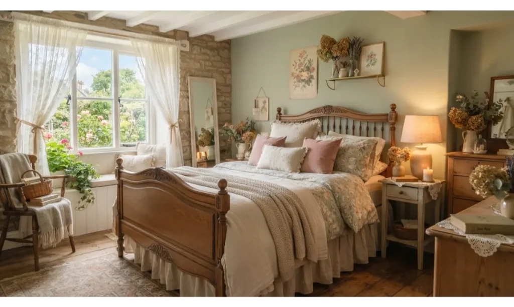 Cozy Cottagecore Bedroom