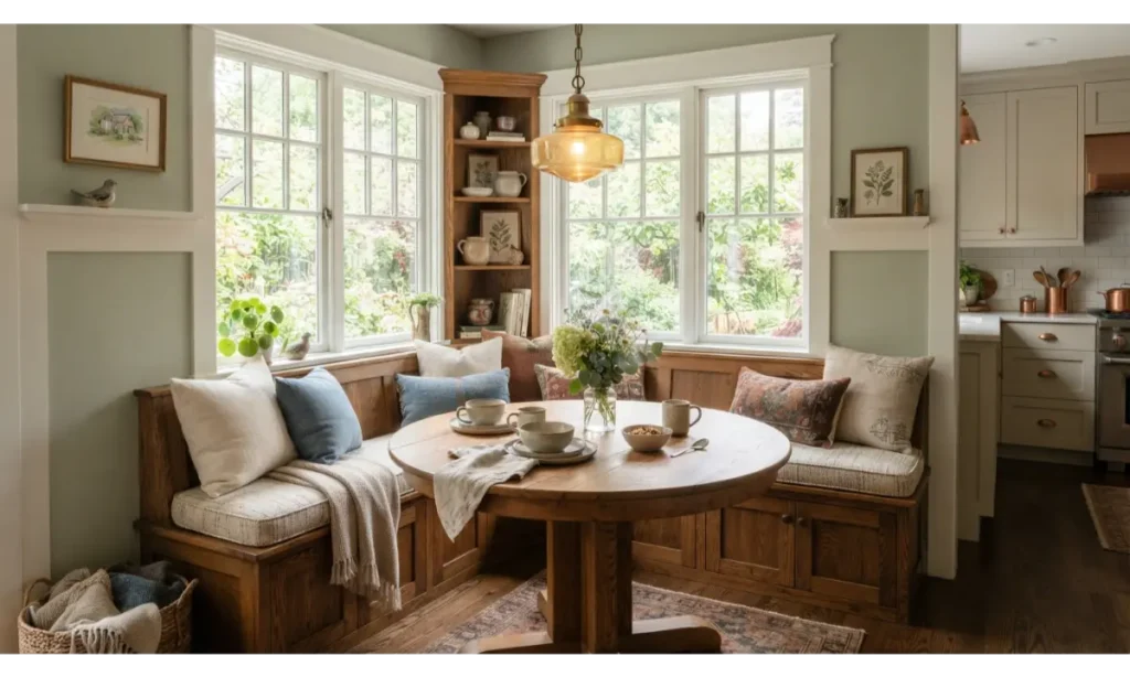Cozy Craftsman Breakfast Nook