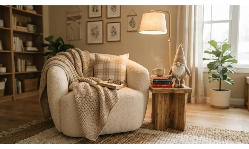 Cozy Gnome Reading Nook