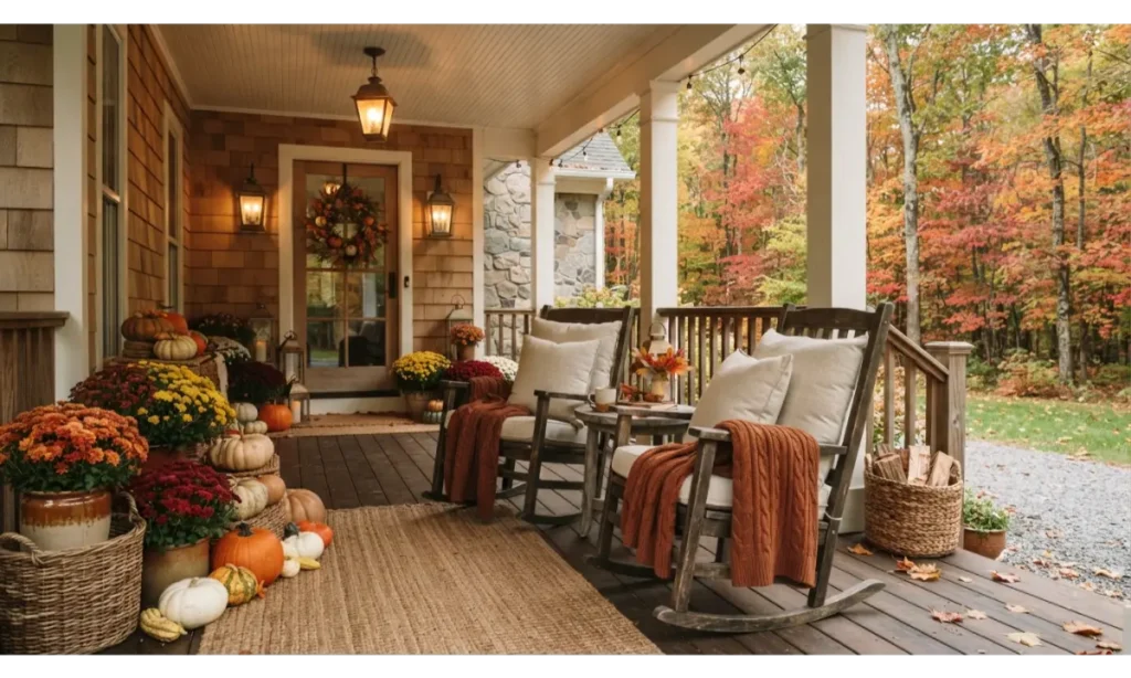 Cozy Porch Seating