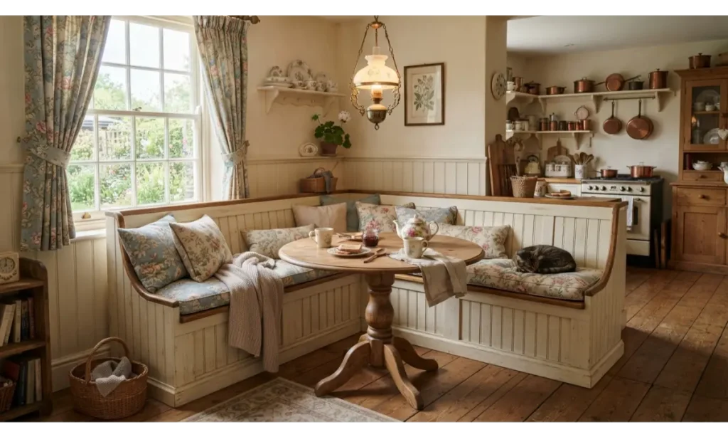 Cozy Vintage Breakfast Nook