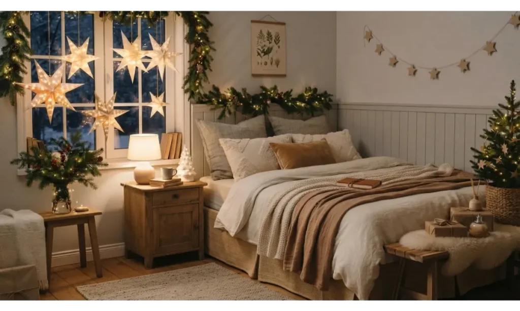 DIY Christmas Decor Ideas With Paper Star Lanterns