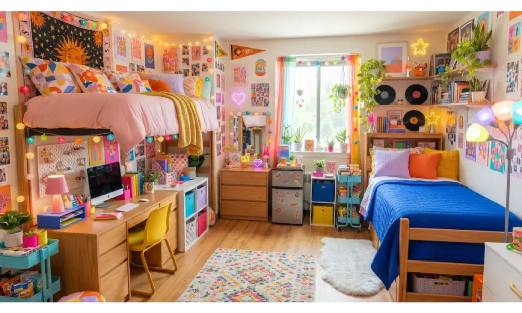 Dopamine Color Dorm Room Themes