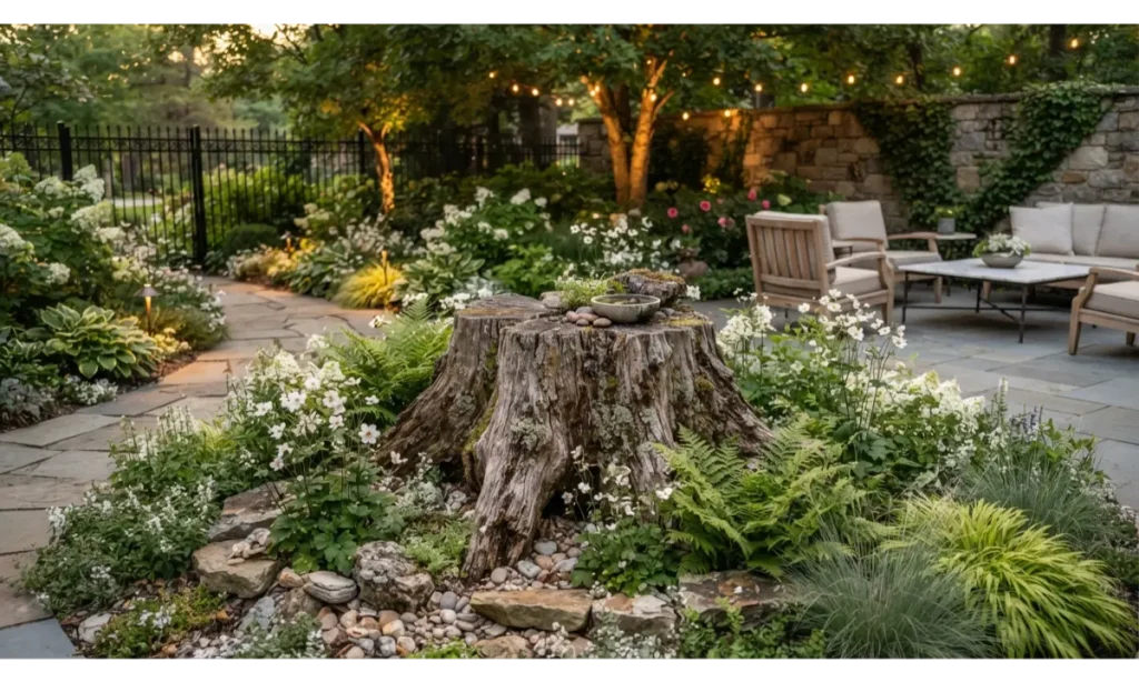 Elegant Natural Garden Focal Point