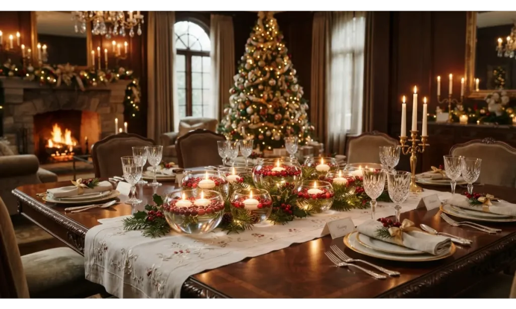 Floating Candle Table Runner