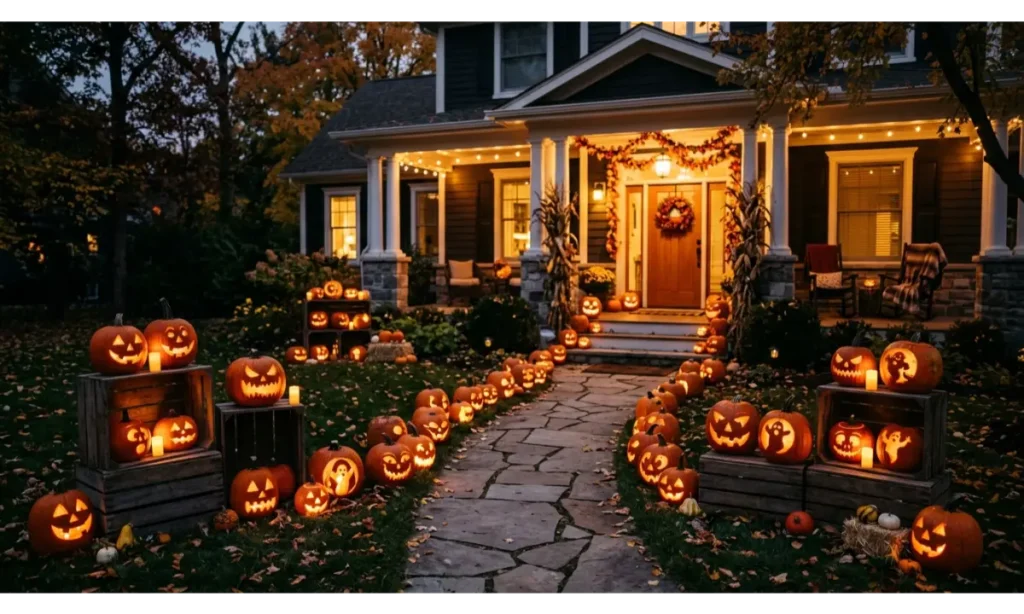 Glowing Jack O Lantern Collection