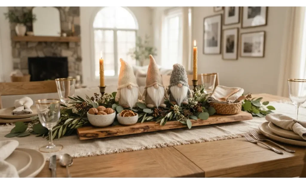 Gnome Centerpiece for a Dining Table