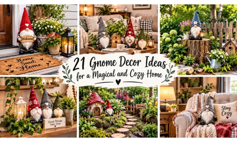 Gnome Decor Ideas
