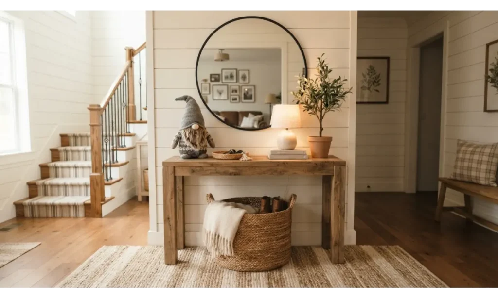 Gnome Decor Ideas for an Entryway
