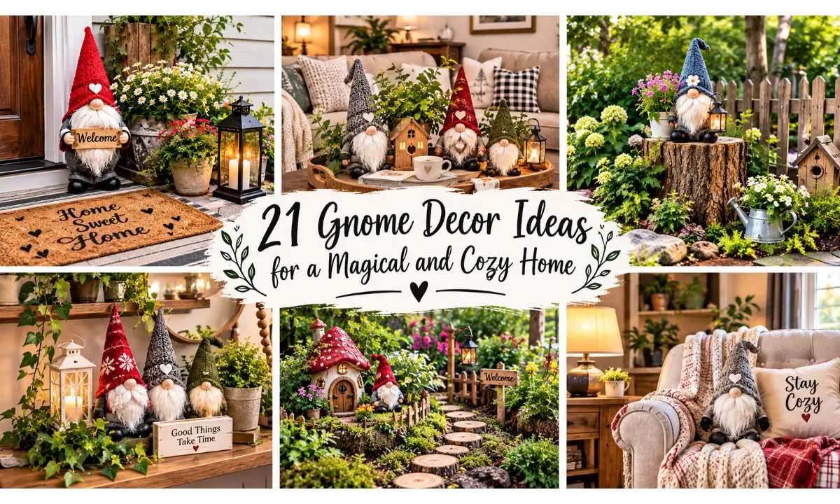 Gnome Decor Ideas