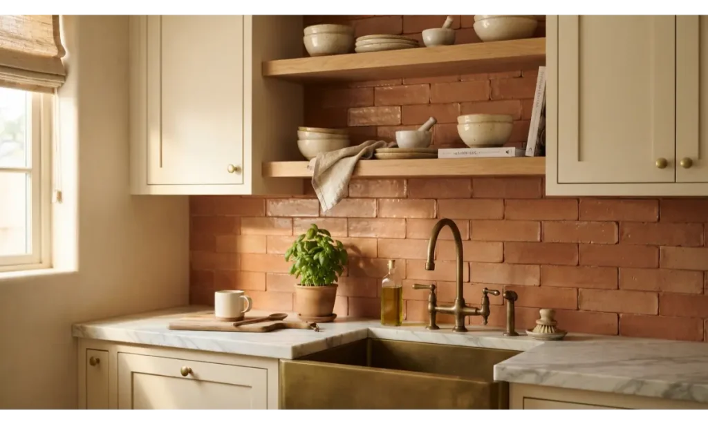 Handmade Terracotta Subway Style Tiles