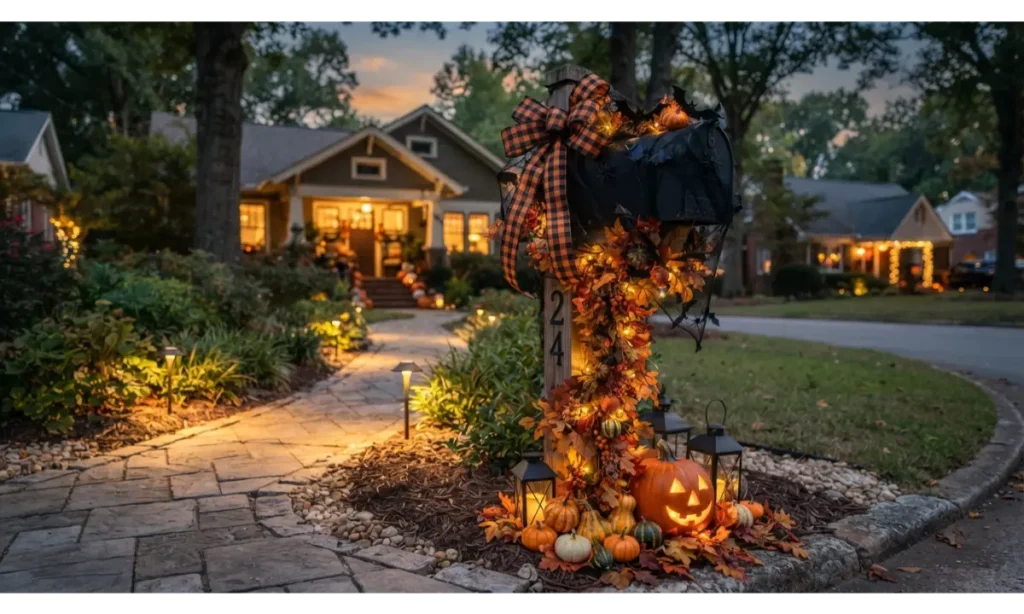 Haunted Mailbox Makeover