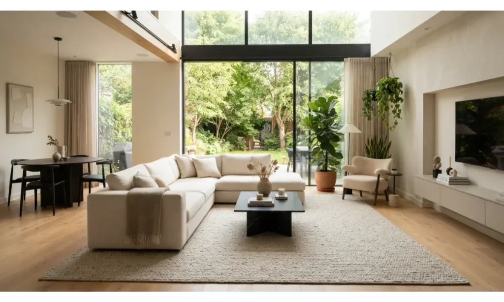 Keep the Living Room Open and Airy