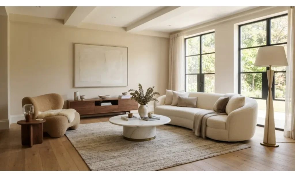 Make Sculptural Furniture the Focal Point