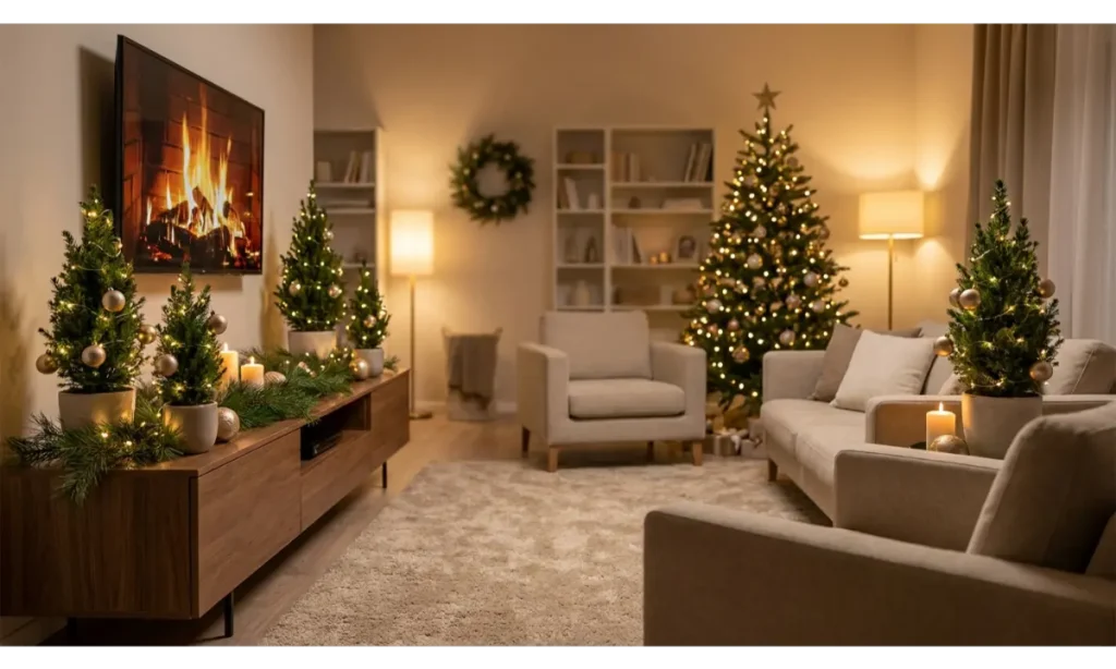 Mini Christmas Tree Display