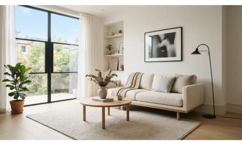 Minimalist Living Room Ideas With a Low Profile Sofa