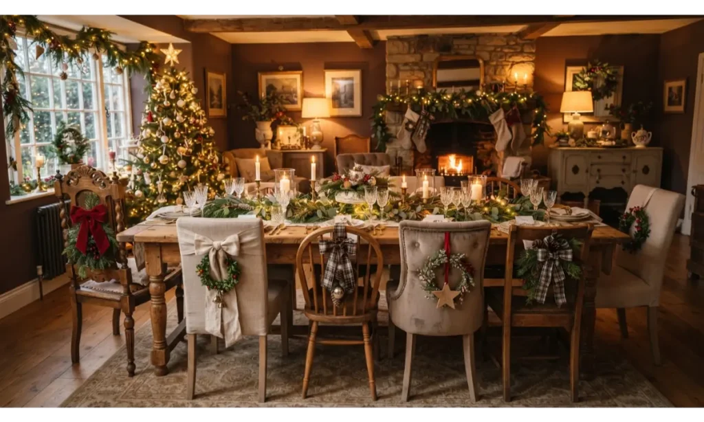 Mix and Match Festive Chair Decorations