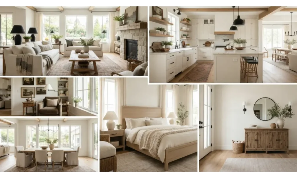 Modern Farmhouse Style With a Collected, Timeless Look