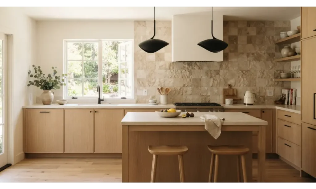Neutral Limestone Look for Warm Minimalism
