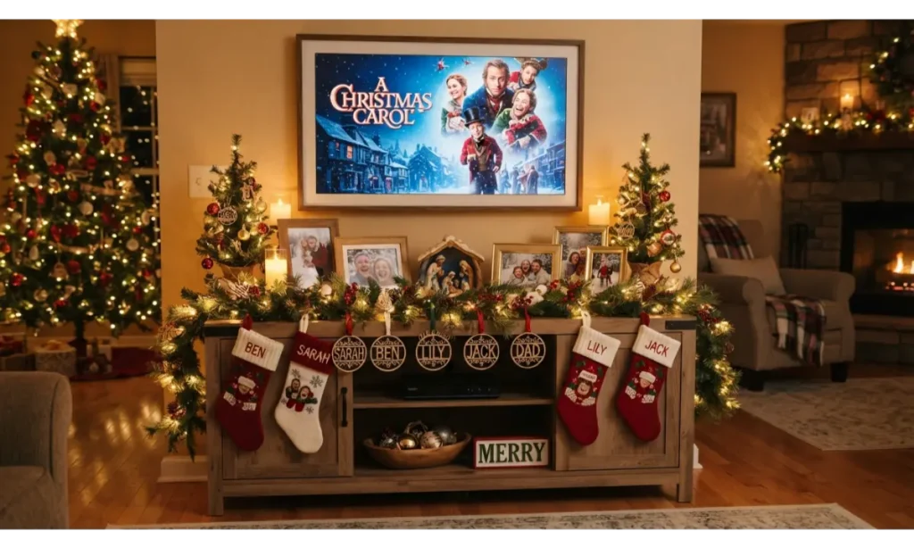 Personalized Family Christmas Display