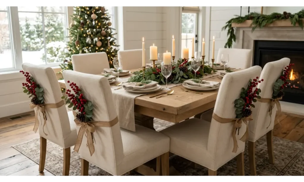 Red Berry Chair Accents