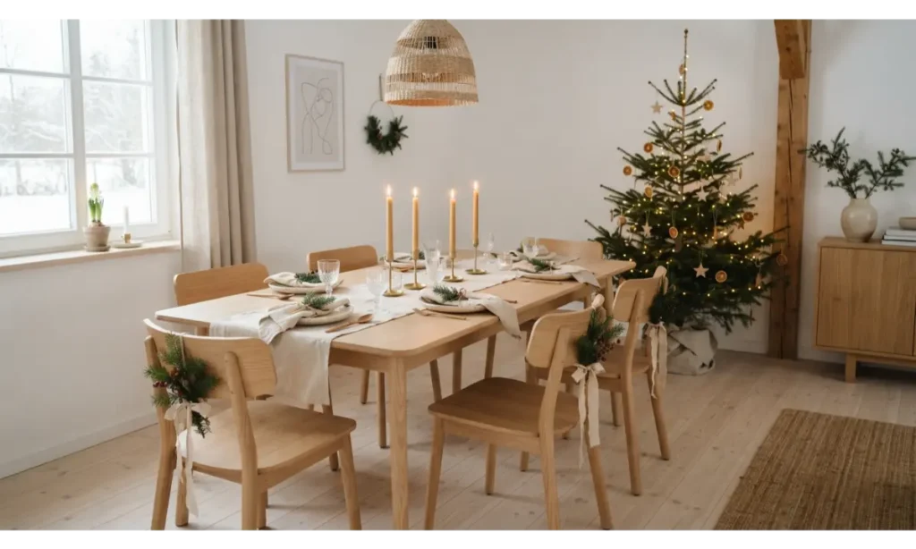 Scandinavian Inspired Minimal Chair Decor