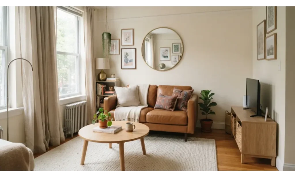  Small Brown Living Room
