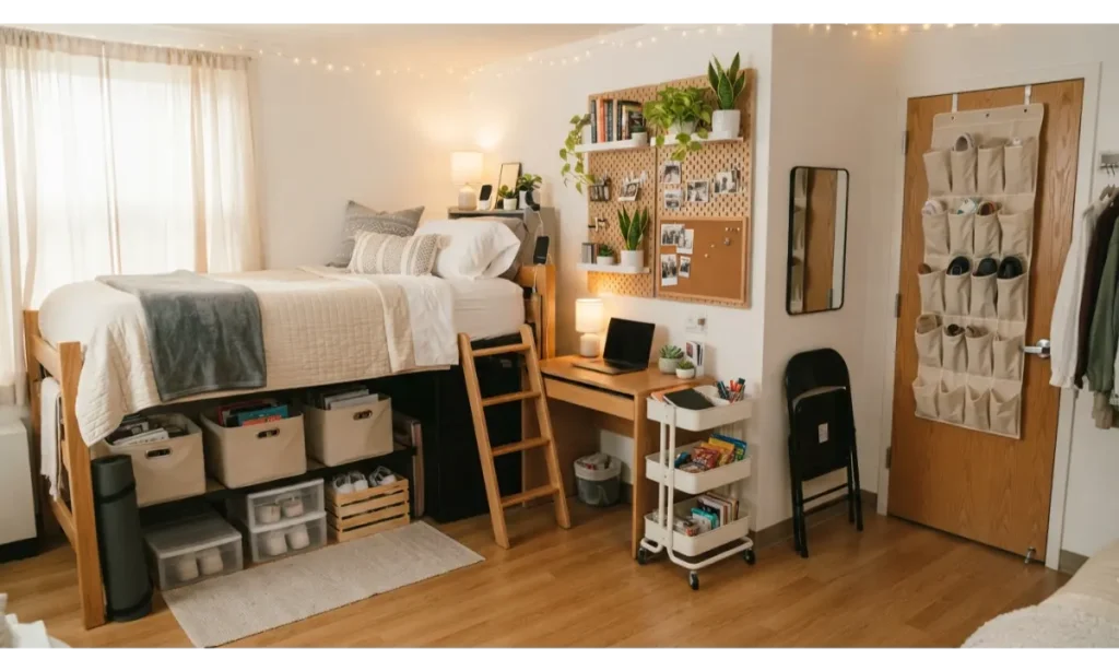 Small Space Smart Dorm Room Themes
