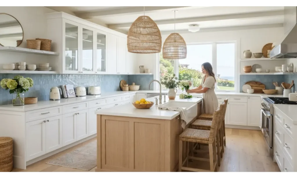 Soft Blue Tile for a Fresh Coastal Feel