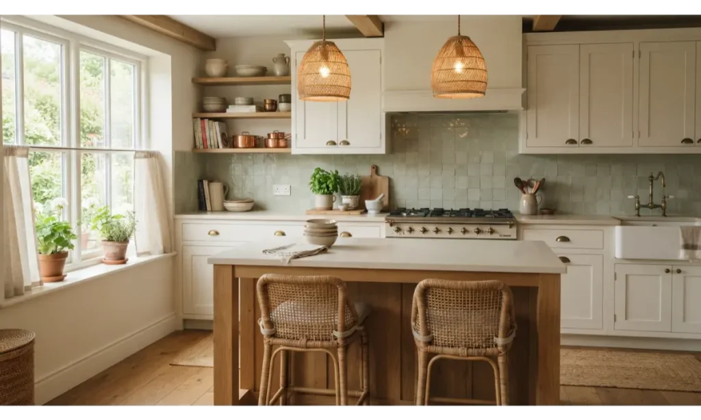 Soft Sage Green Tile for a Calm Look