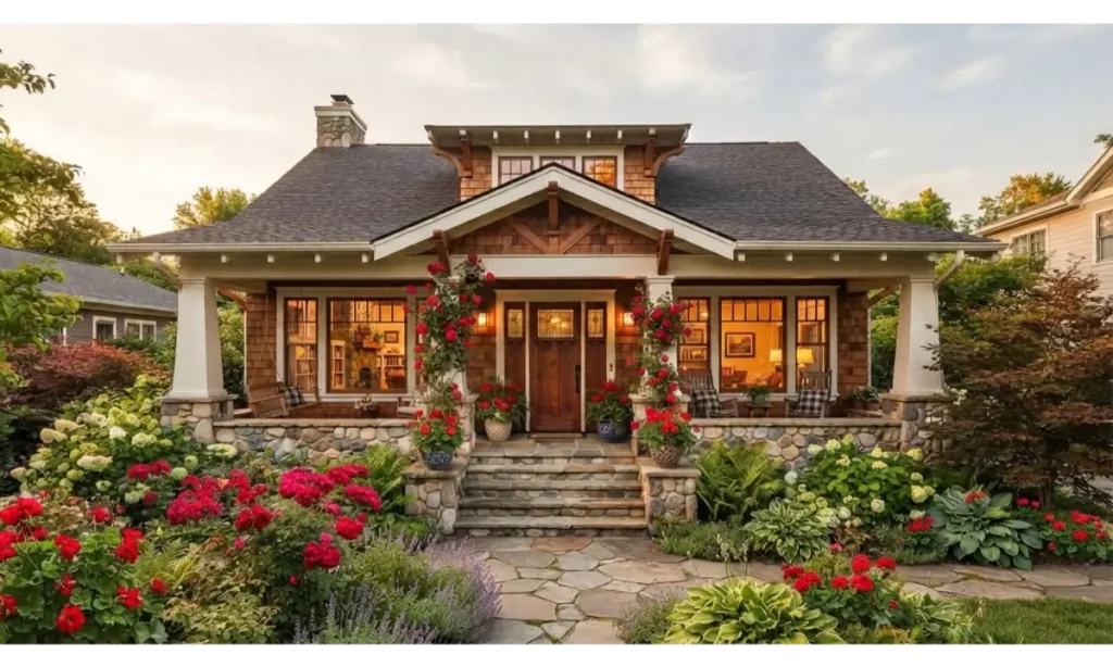 Timeless Craftsman Style Home With Layered Details