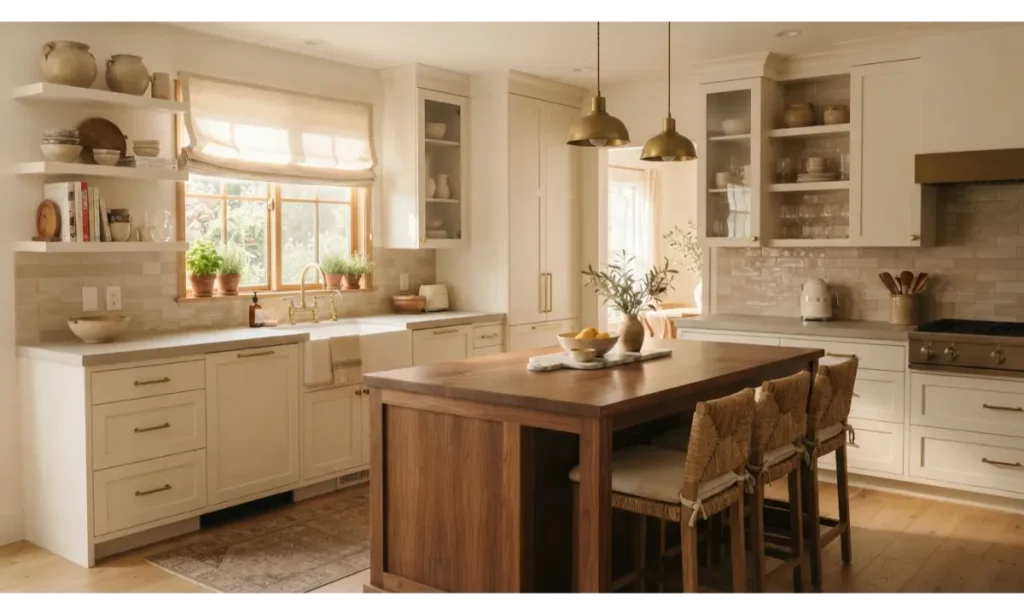 Warm Beige Subway Tile