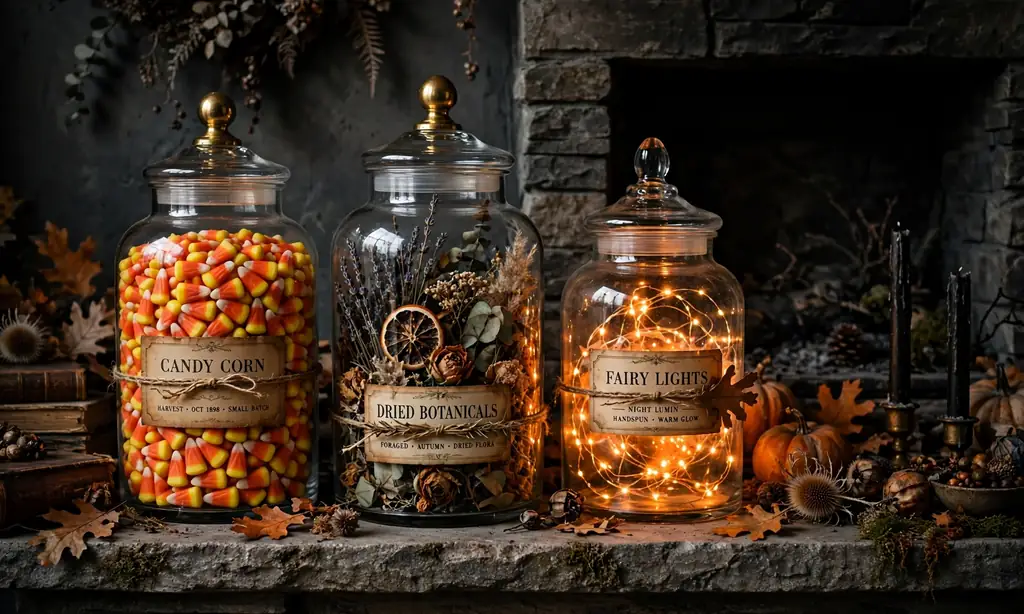 Apothecary Jar Potion Display