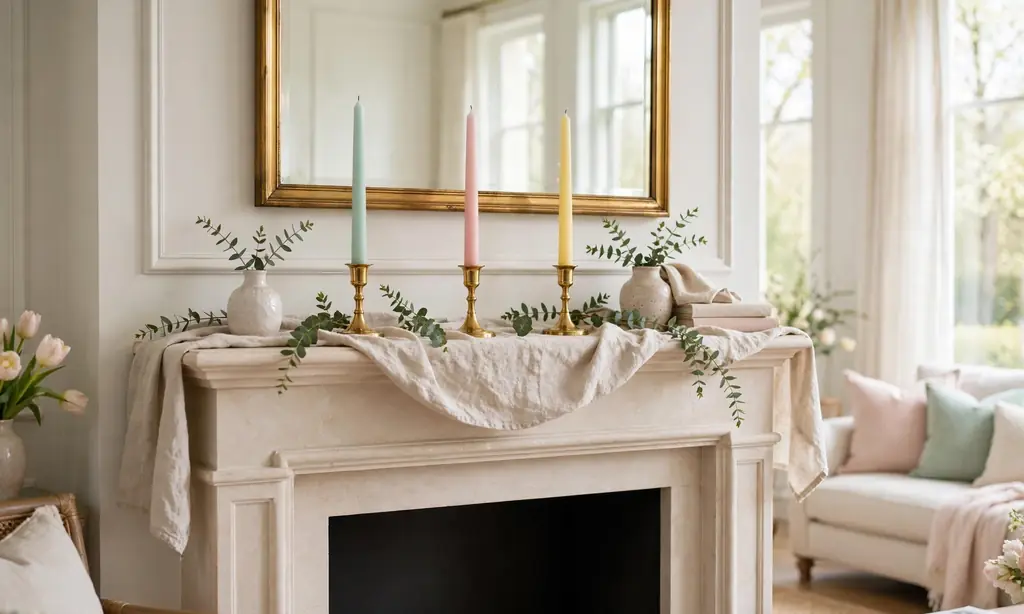 Pastel Taper Candle Trio