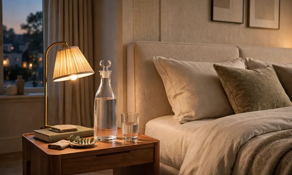 Bedside Carafe and Glass Set