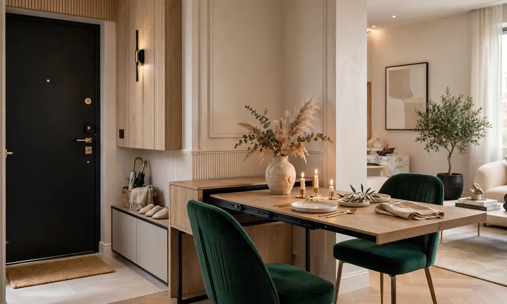 Console-to-Dining Convertible Table