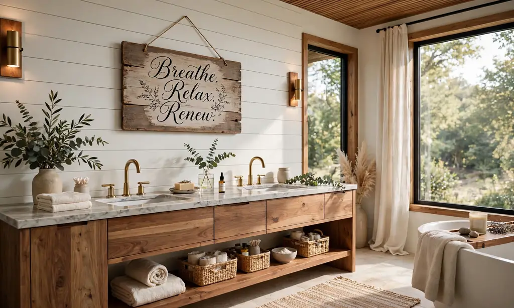 Wooden Quote Sign