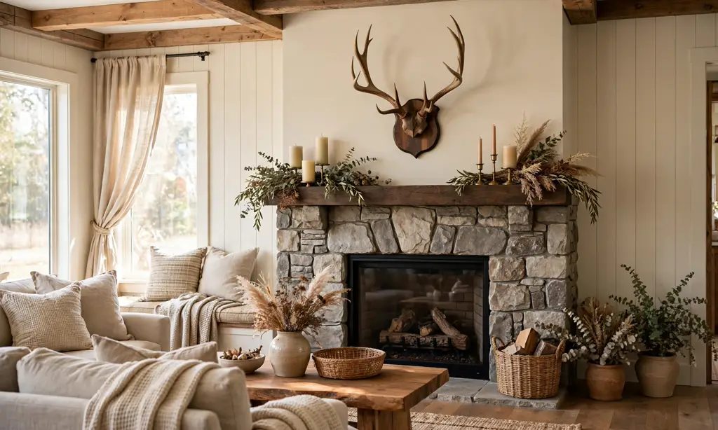 Antler Mount Statement Piece