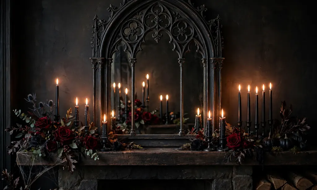 Haunted Gothic Mirror Display