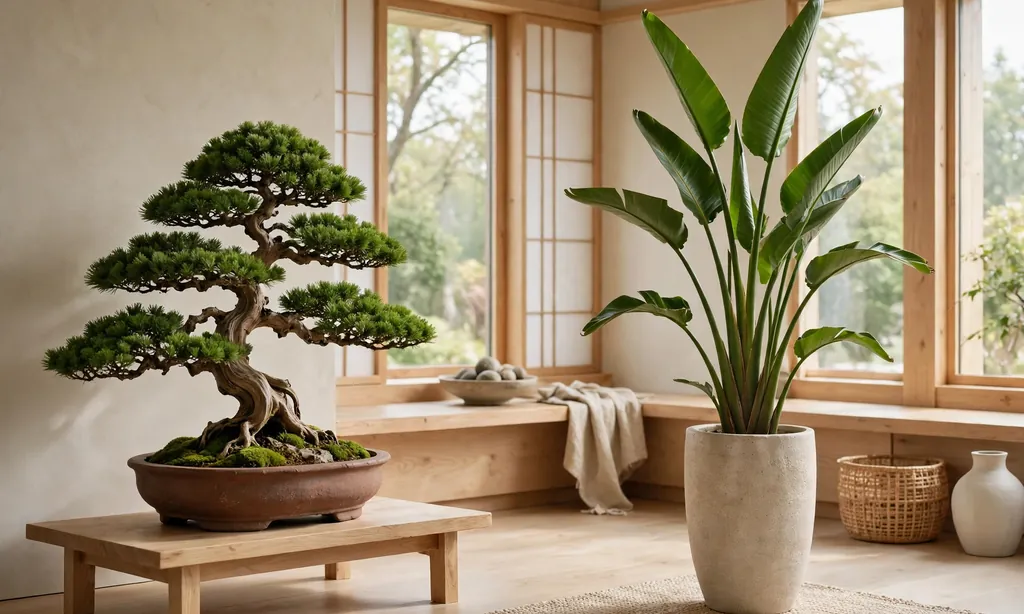 Indoor Bonsai and Greenery