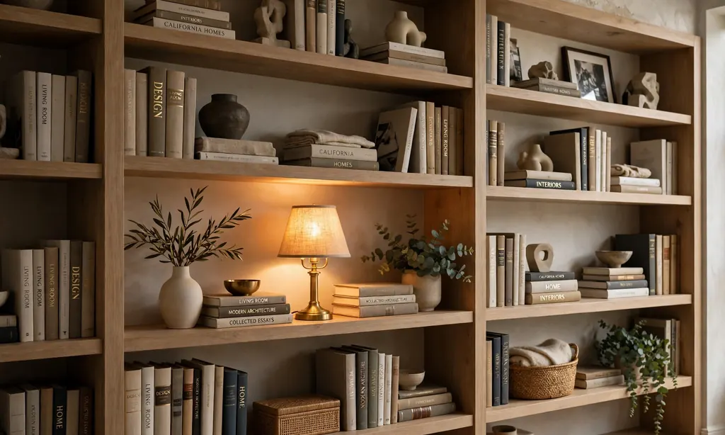 Mini Table Lamps on the Shelf