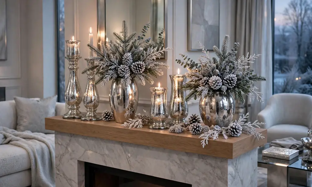 Mercury Glass Accent Pieces
