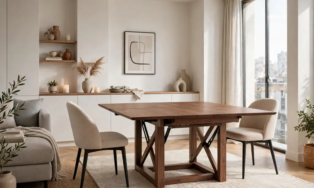 Convertible Coffee-to-Dining Table