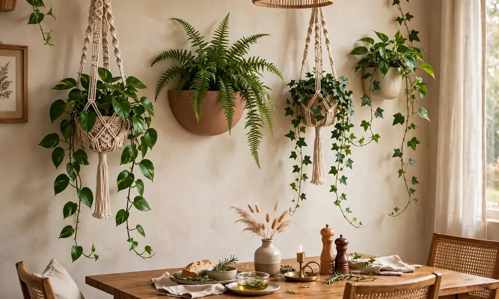 Hanging Plant Wall Display