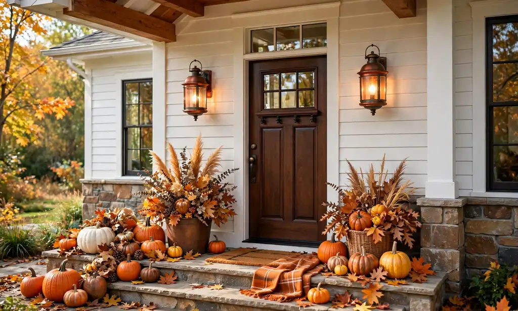 Copper and Bronze Lantern Accents