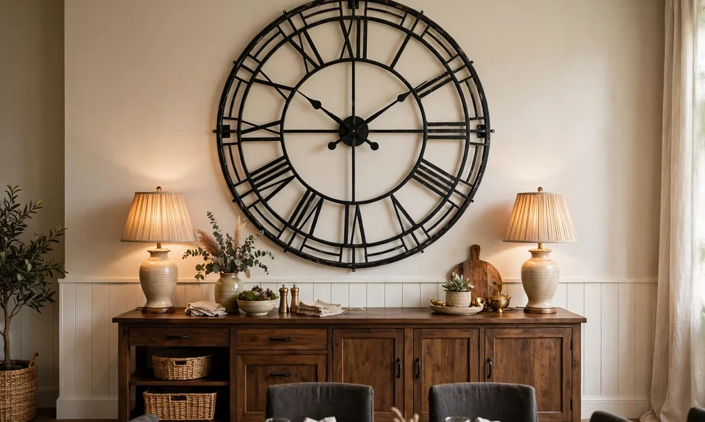 Decorative Oversized Wall Clock