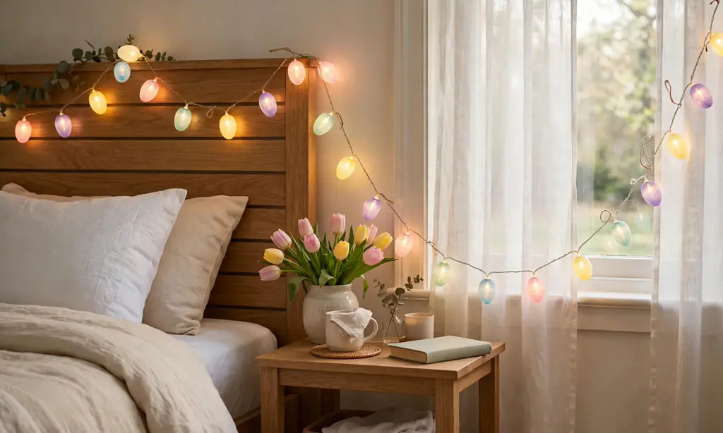 Light-Up Easter Egg String Lights