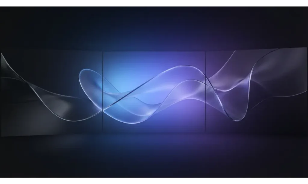 3 Screen Wallpaper With a Modern Abstract Gradient