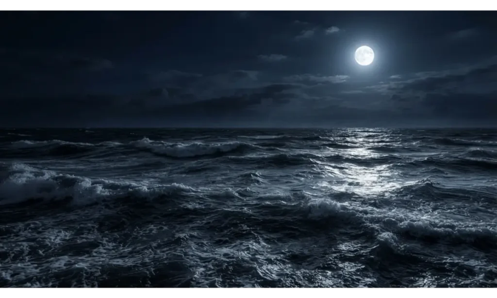 3 Screen Wallpaper With a Premium Dark Ocean